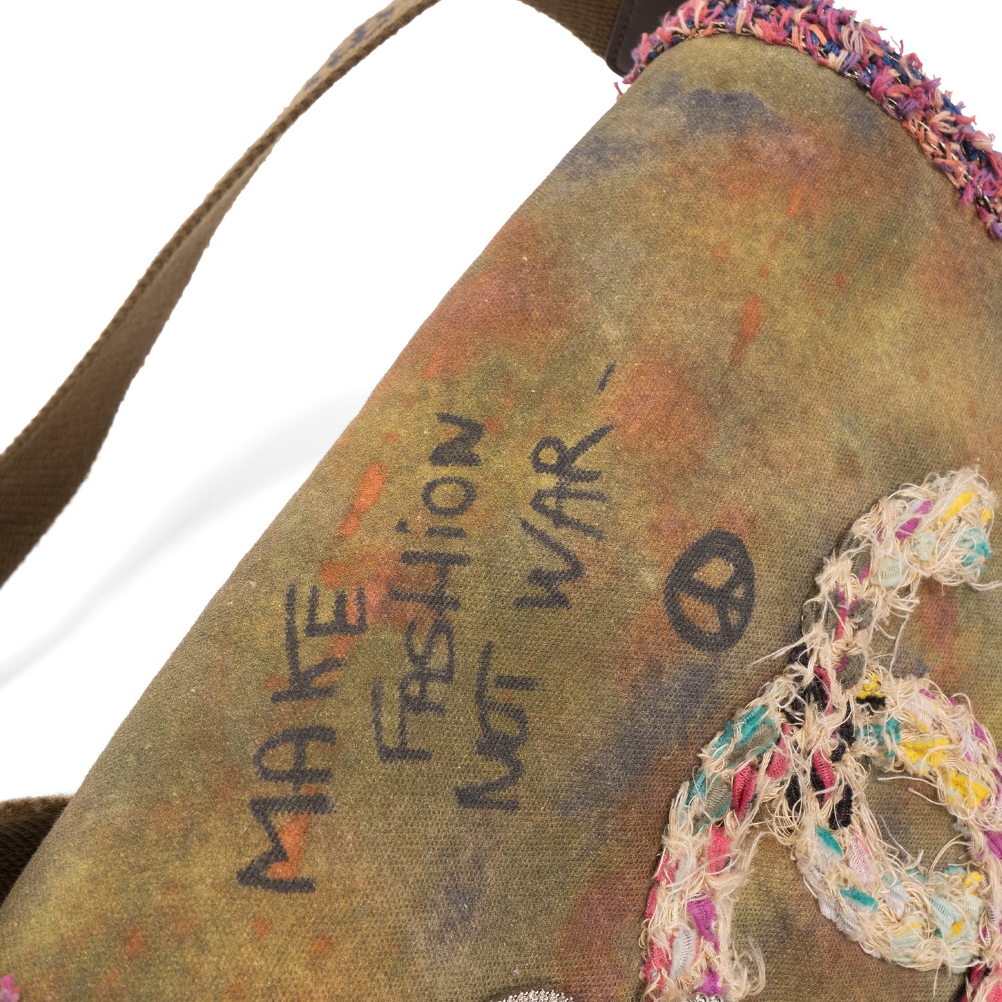 Chanel SS2015 Pavement Graffiti Messenger Bag