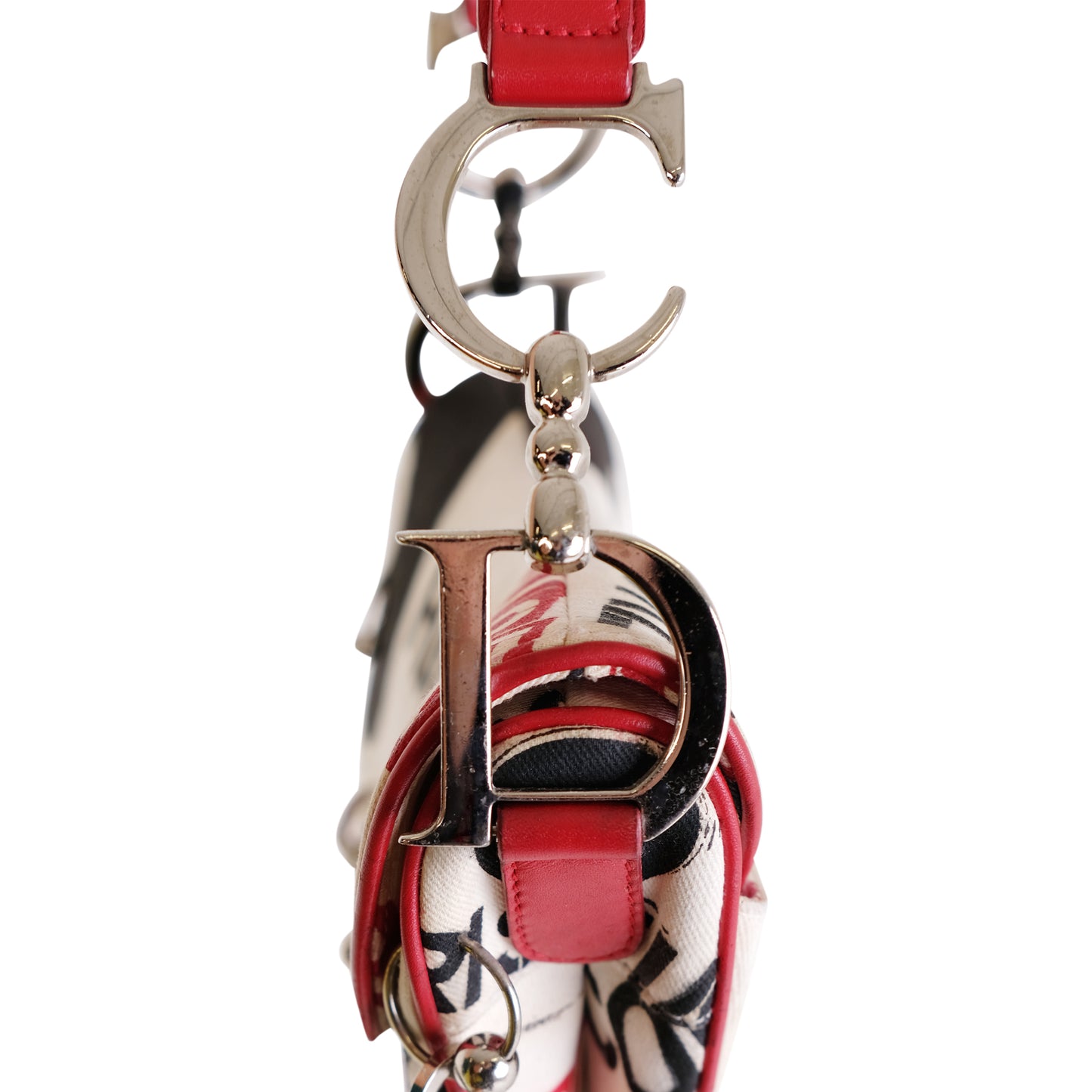 Dior SS2004 Hardcore Piercing Saddle Bag