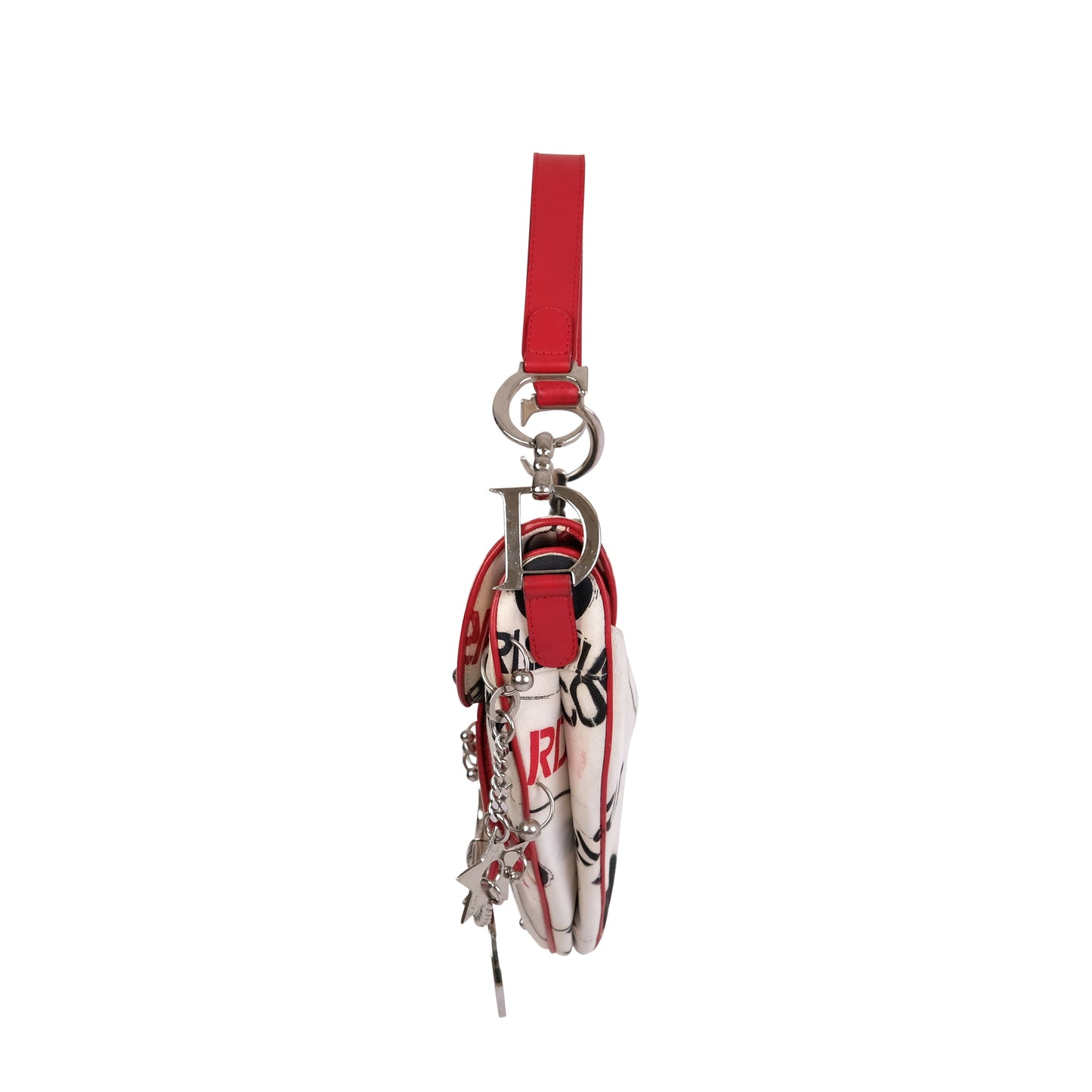 Dior SS2004 Hardcore Piercing Saddle Bag