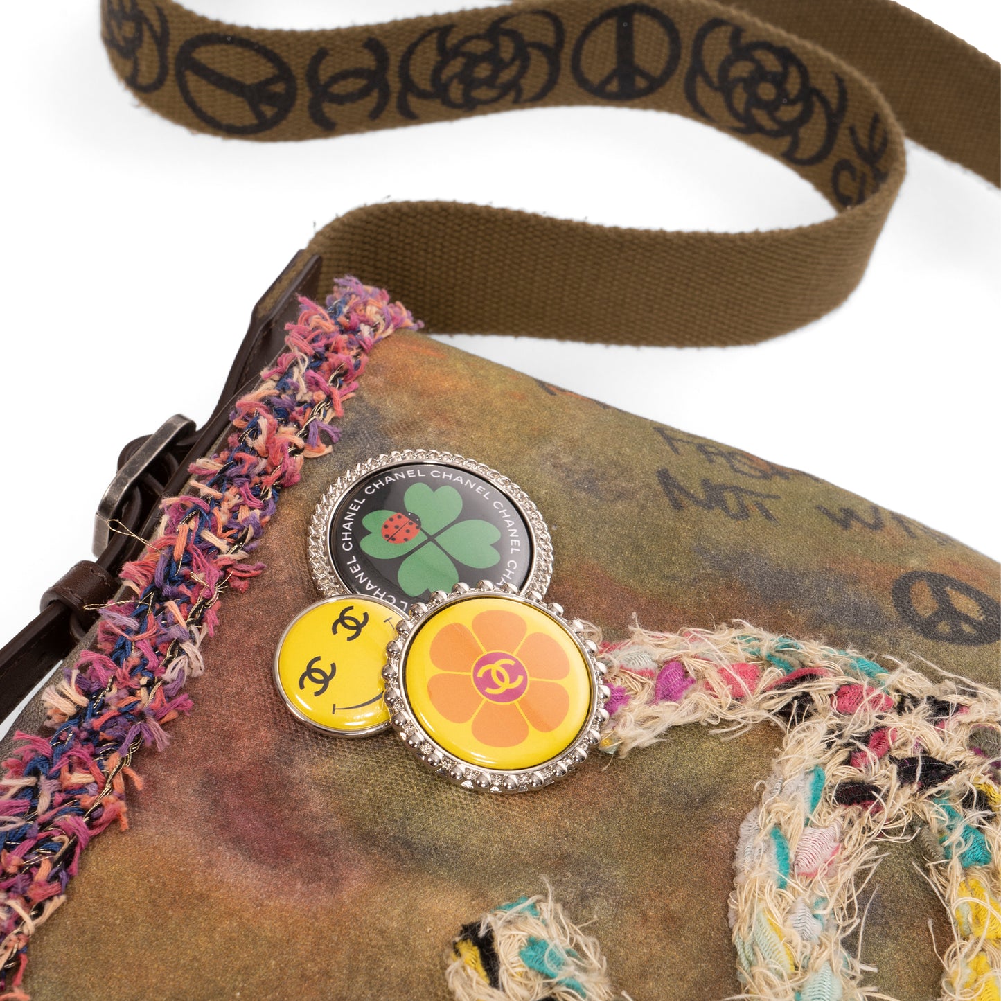 Chanel SS2015 Pavement Graffiti Messenger Bag