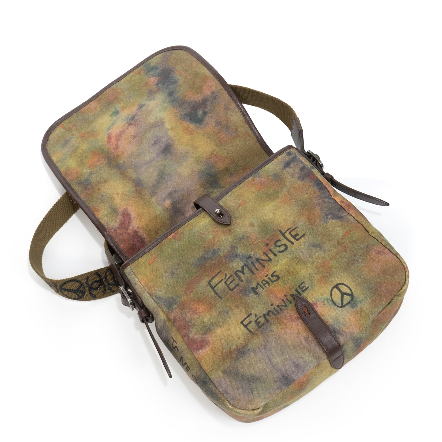Chanel SS2015 Pavement Graffiti Messenger Bag