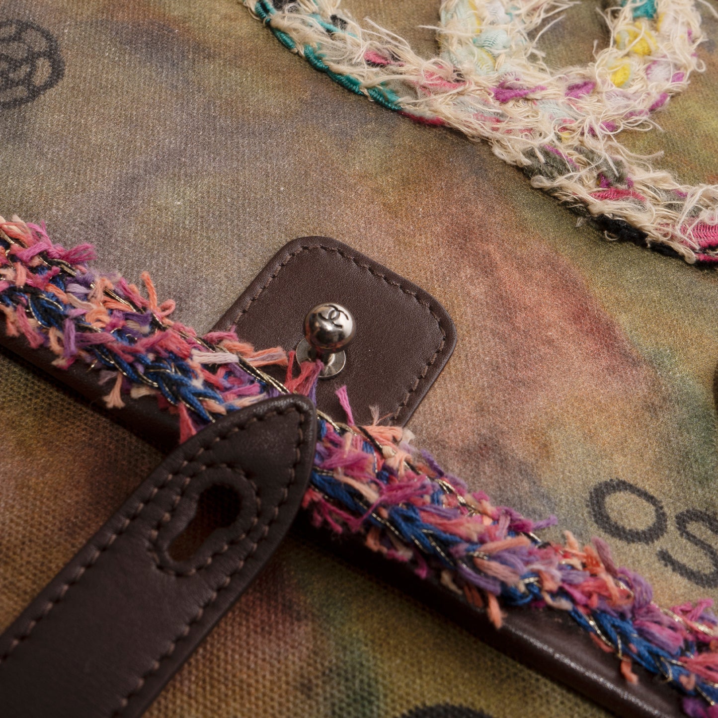 Chanel SS2015 Pavement Graffiti Messenger Bag