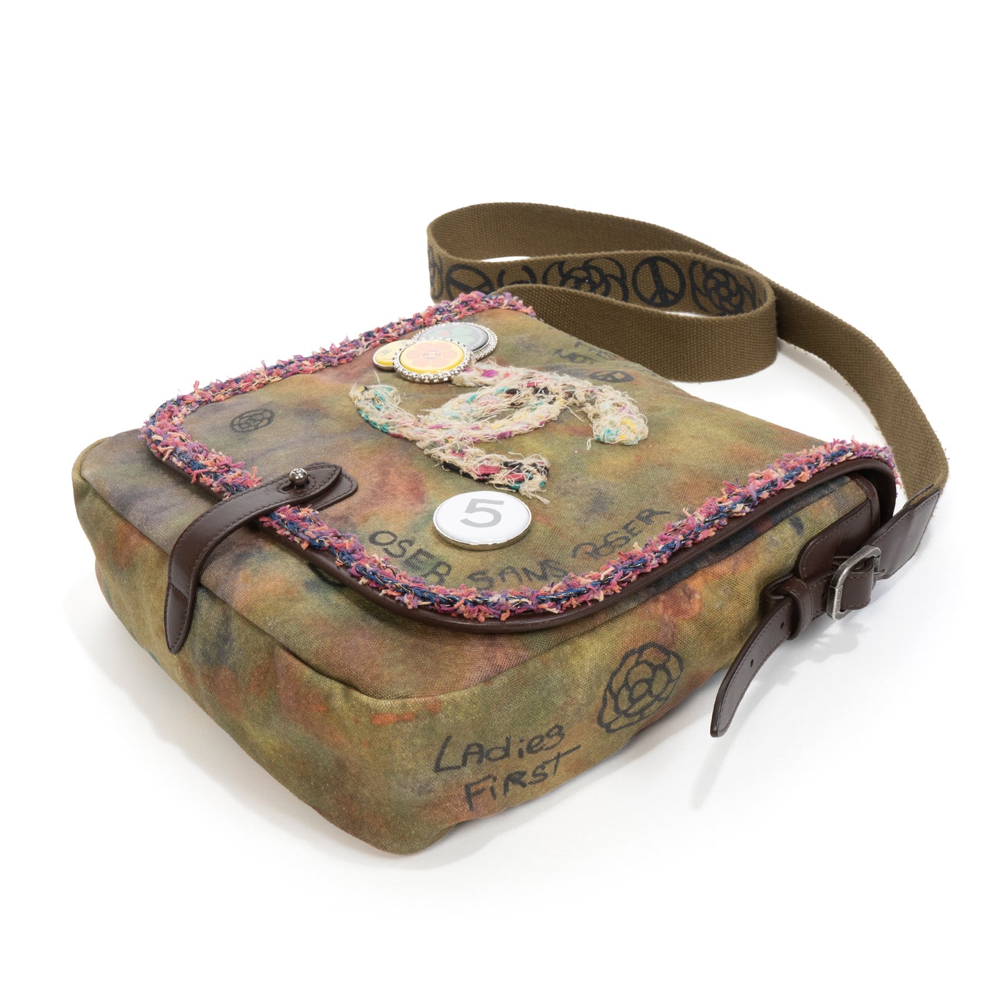 Chanel SS2015 Pavement Graffiti Messenger Bag