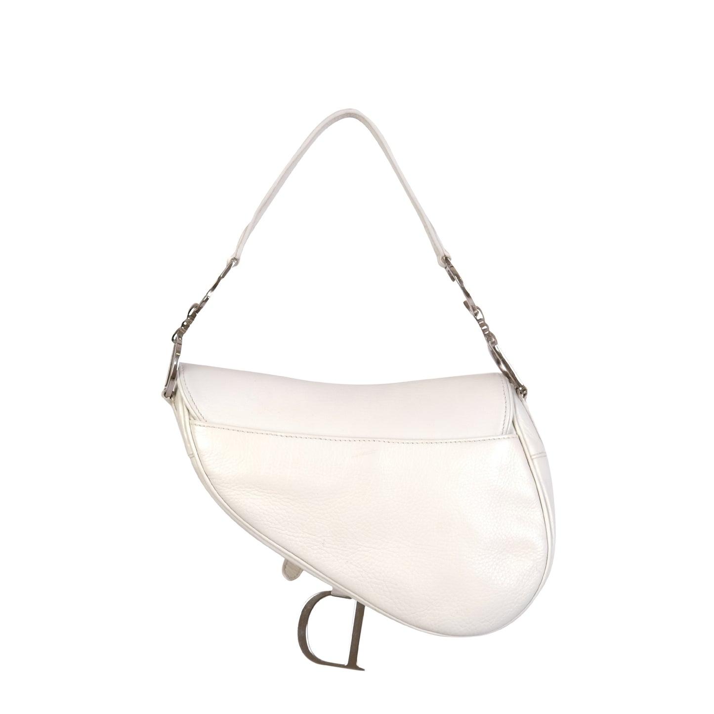 Dior SS2005 Floral Embroidered Saddle Bag